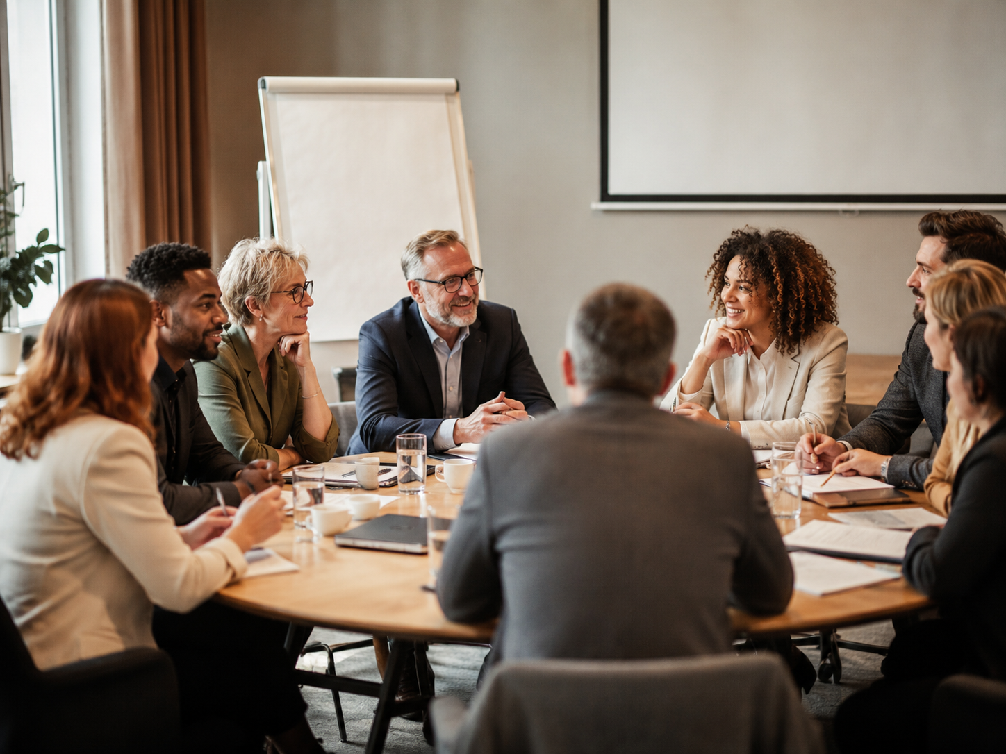 Session de travail autour d’un projet de coordination territoriale